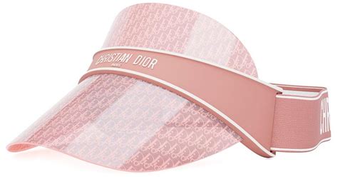 dior women's club 1 logo visor|DiorClub V1U Pink Dior Oblique Visor.